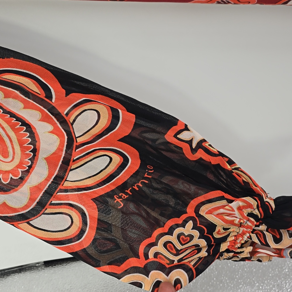 Farm rio SWEET MERMAIDS‎ V NECKLINE MAXI DRESS - Picture 6 of 16